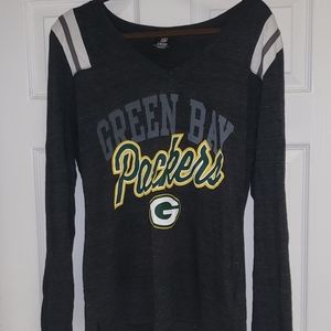 Brand New W/Out Tags Green Bay Packers Long Sleeve